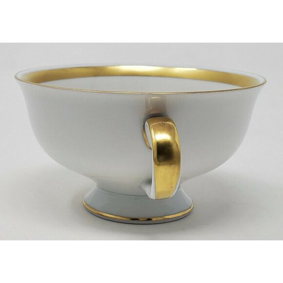 Jaeger Co. Bavaria Footed Teacup Orchard Orange Berries Cup Only VTG - Picture 4 of 10